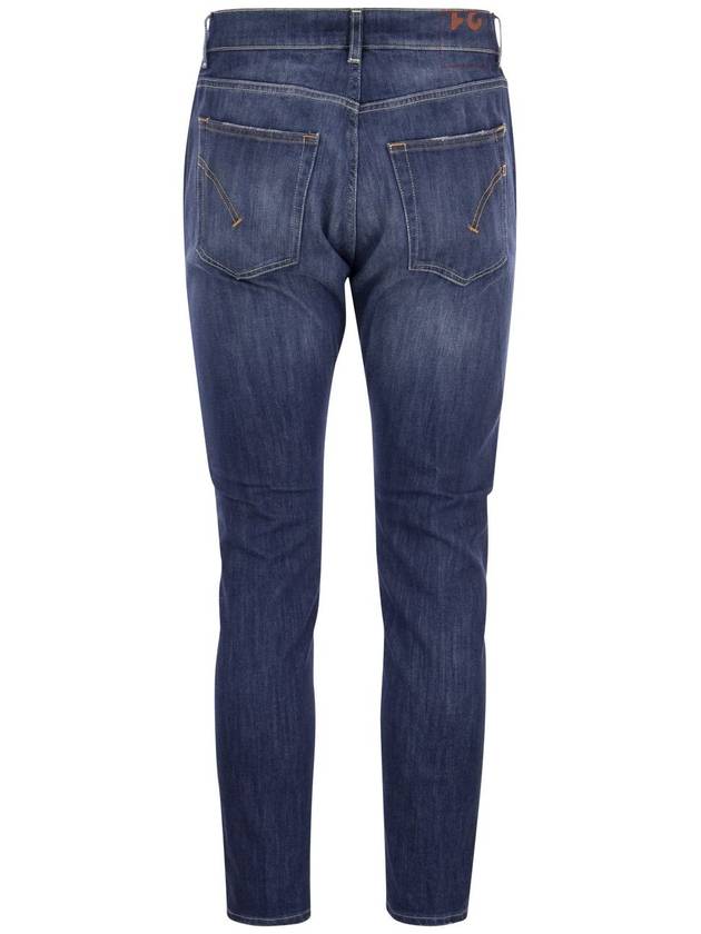 Denim Straight Pants UP576 DS0107U GD4 DU 800 MEDIUM DENIM - DONDUP - BALAAN 3