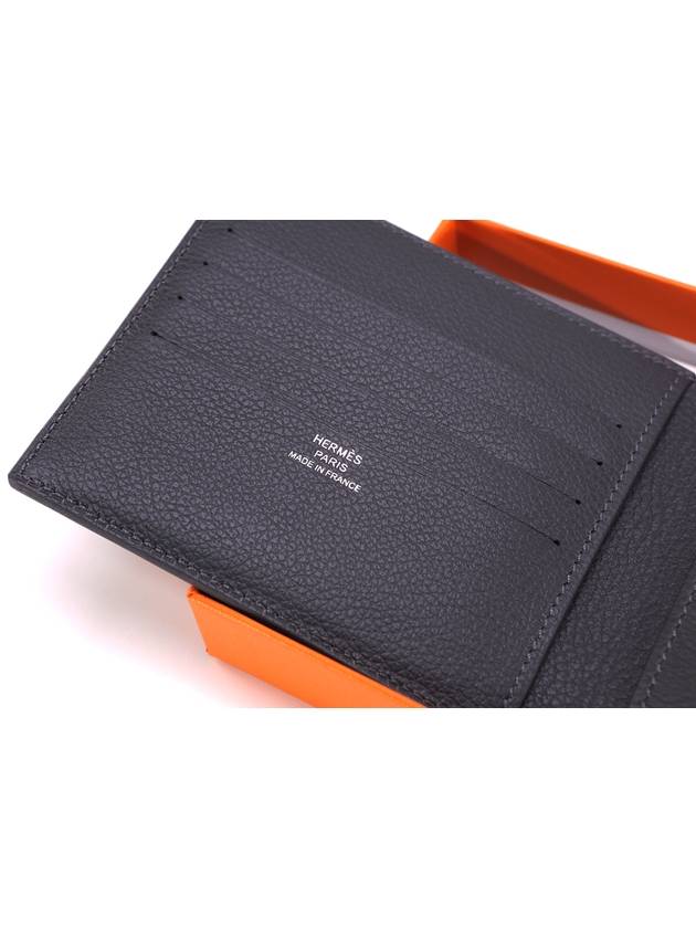 Men s Citizen Twill Bicycle Wallet Ardoise H086492CAAA - HERMES - BALAAN 5