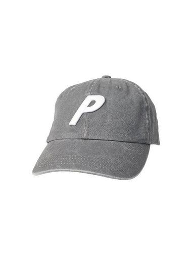 Pigment 3D P 6Panel Cap Gray Pigment 3D P 6Panel Gray - PALACE - BALAAN 1