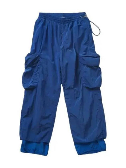Double elastic cargo pants ocean blue - SUNNEI - BALAAN 1
