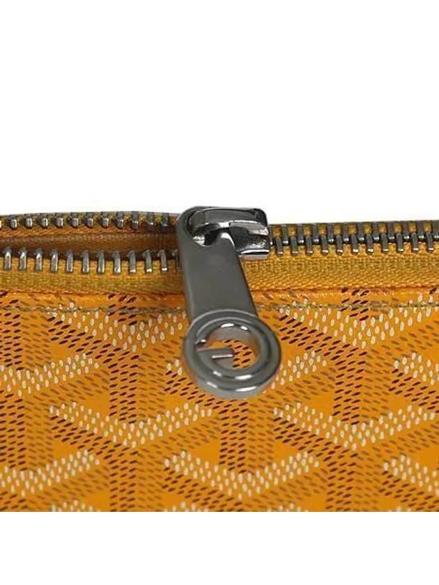 PVC special yellow color Sena GM clutch bag - GOYARD - BALAAN 4