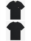 Baby Fox Patch Pocket Short Sleeve T-Shirt Black - MAISON KITSUNE - BALAAN 5