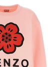 Boke Flower Cotton Sweatshirt Pink - KENZO - BALAAN 4