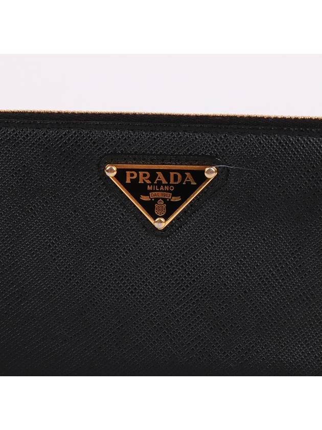 Saffiano triangle logo zipper card wallet 1MC079 - PRADA - BALAAN 2