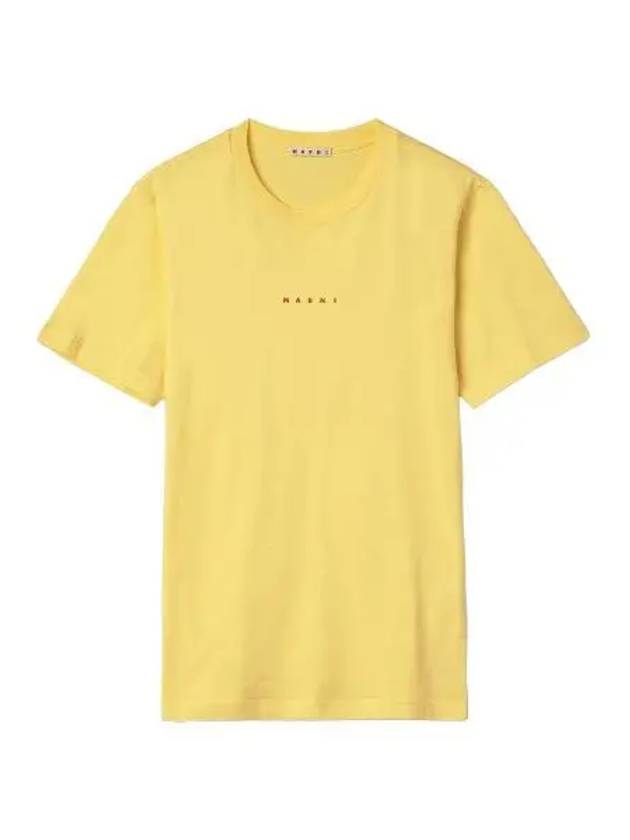 Logo short sleeve t shirt lemon - MARNI - BALAAN 1