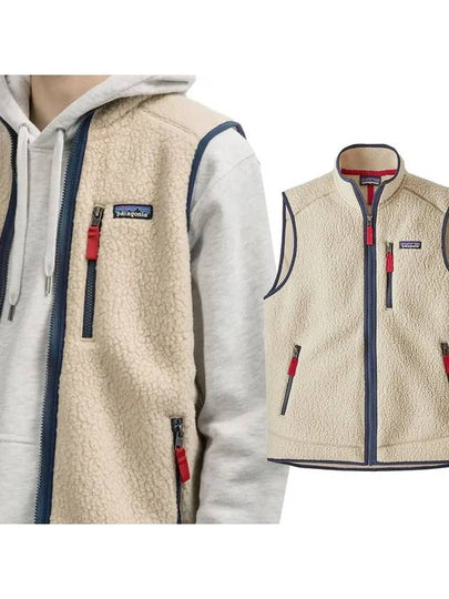 Men's Retro Pile Vest Light Khaki - PATAGONIA - BALAAN 2