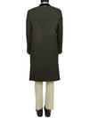 Classic Chesterfield Oversized Single Coat Green - THOM BROWNE - BALAAN 6