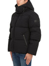 KENT STR2 BLACK Men s Hooded Padded Jacket Regular Fit - MACKAGE - BALAAN 6