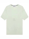 Micro Graphics One Print Short Sleeve T Shirt Light Green - STONE ISLAND - BALAAN 2