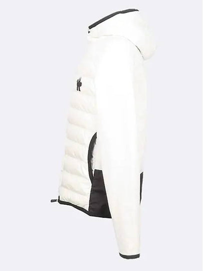 G20978G00019 Grenoble White Color Men s Hooded Nylon Jacket - MONCLER - BALAAN 2