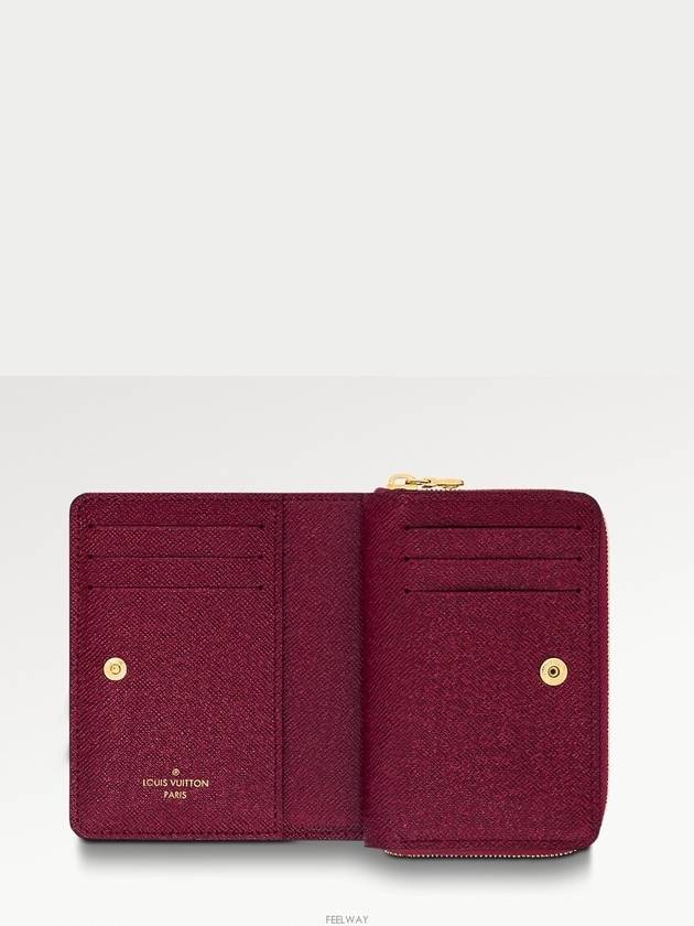 Lou Monogram Half Wallet Fuchsia - LOUIS VUITTON - BALAAN 4