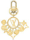 LV Circle Twinkling Keyring Bag Charm Gold - LOUIS VUITTON - BALAAN 3