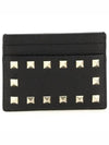 Stampa Alce Rockstud Card Wallet Black - VALENTINO - BALAAN 2