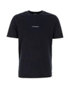 24/1 Jersey Garment Dyed Logo Short Sleeve T-Shirt Navy - CP COMPANY - BALAAN 2