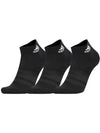 Cushioned Anklets 3 Pairs Black - ADIDAS - BALAAN 3