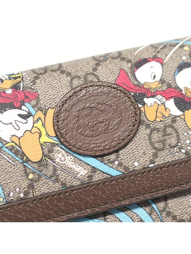 Women s Gucci 648122 Disney x Donald Duck Continental Long Wallet gt Gangbuk used luxury goods - GUCCI - BALAAN 7