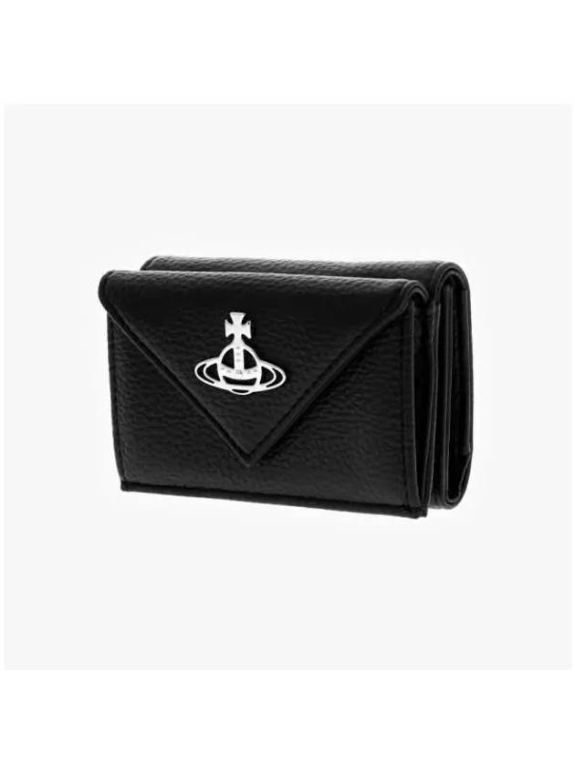 5115002FW S000D N403 Vegan Biogreen Grain Envelope Billfold Half Wallet - VIVIENNE WESTWOOD - BALAAN 3