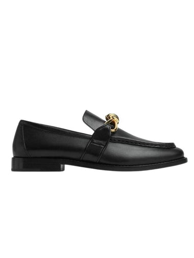 Astaire leather loafers black - BOTTEGA VENETA - BALAAN 1