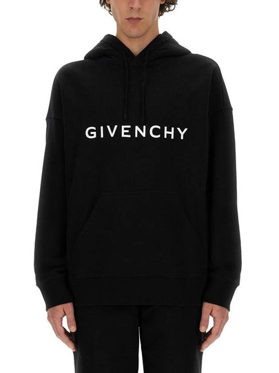 Archetype Cotton Hoodie Black - GIVENCHY - BALAAN 2