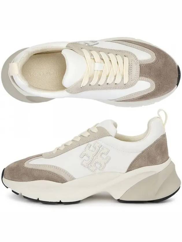 Good Luck Trainer Low Top Sneakers White - TORY BURCH - BALAAN 2