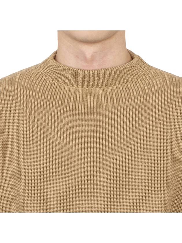 Sailor Crew Neck Knit Top Camel - ANDERSEN-ANDERSEN - BALAAN 7