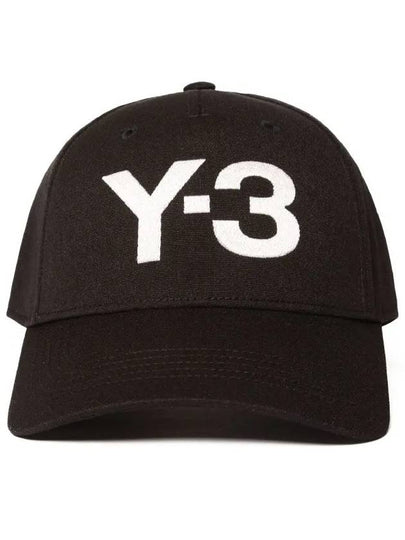 Embroidered Logo Ball Cap Black - Y-3 - BALAAN 2