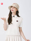 Signature Combination Jersey Vest IVORY - MONBIRDIE GOLF - BALAAN 5