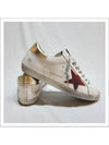 Superstar Low Top Sneakers Red Gold White - GOLDEN GOOSE - BALAAN 4