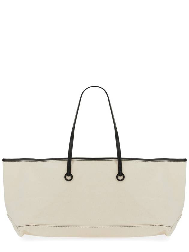 Anchor Canvas Tote Bag Ivory - JW ANDERSON - BALAAN 3