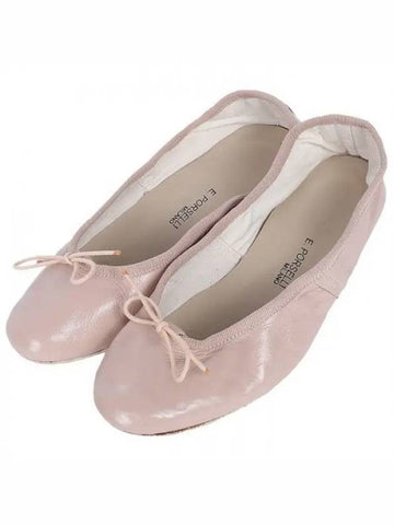 Women s leather flat shoes nude blush PO DS 42 1120722 - PORSELLI - BALAAN 1