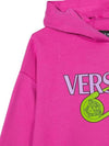 Girls Junior Overture Logo Pin Hood 1006744K 1A046972P040 FUCHSIA BPG - VERSACE - BALAAN 3