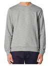 Dan Logo Crew Neck Sweatshirt Grey - A.P.C. - BALAAN 2