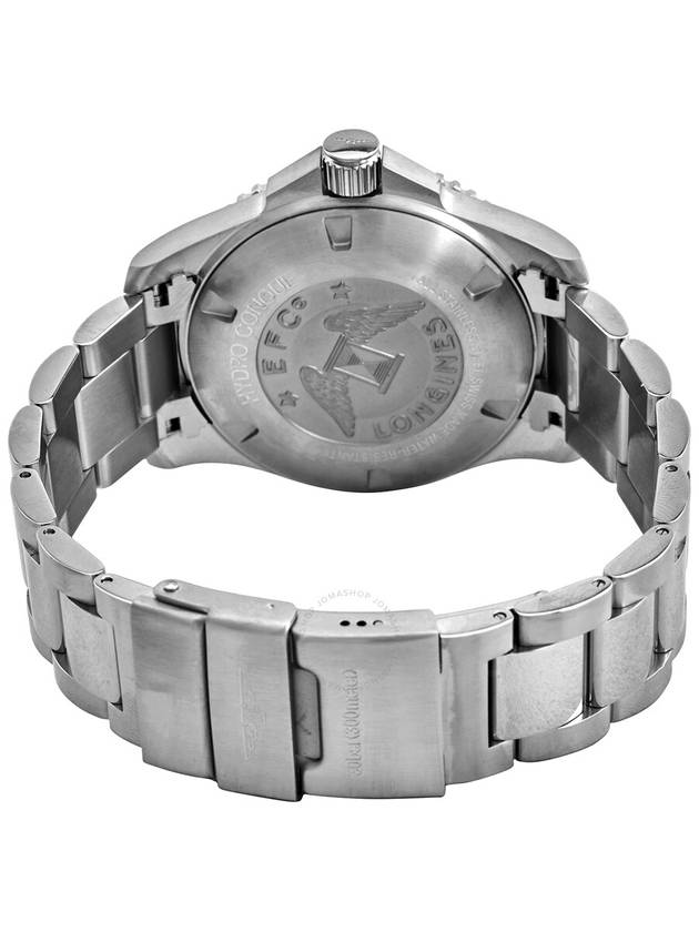 Automatic Steel Band Watch Silver - LONGINES - BALAAN 4