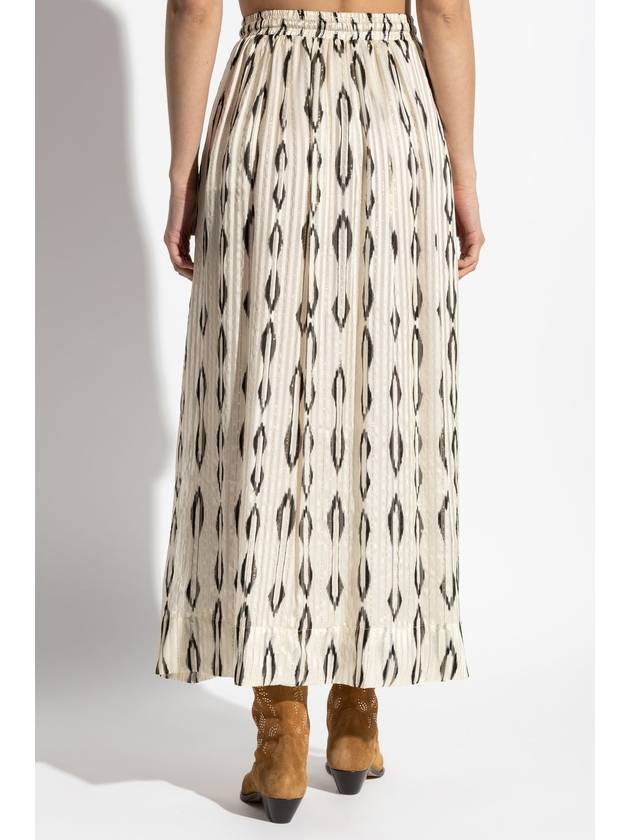 Isabel Marant Skirt Samila, Women's, Cream - ISABEL MARANT - BALAAN 4