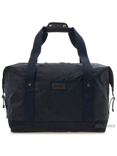 Essential Wax Holdall Duffel Bag Navy - BARBOUR - BALAAN 2