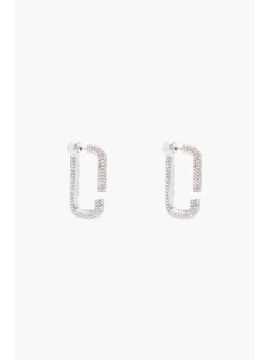 J Marc Pave Hoops CrystalSilver MBECS23005SVX - MARC JACOBS - BALAAN 1