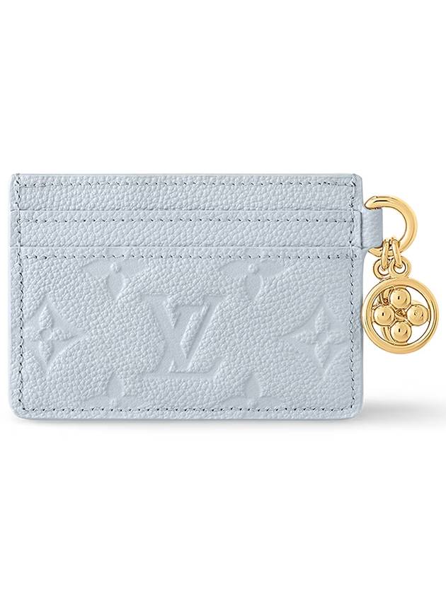 LV Charm Empreinte Monogram Card Wallet Blue - LOUIS VUITTON - BALAAN 5