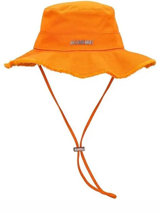 Le Bob Artichaut Cotton Bucket Hat Orange - JACQUEMUS - BALAAN 2