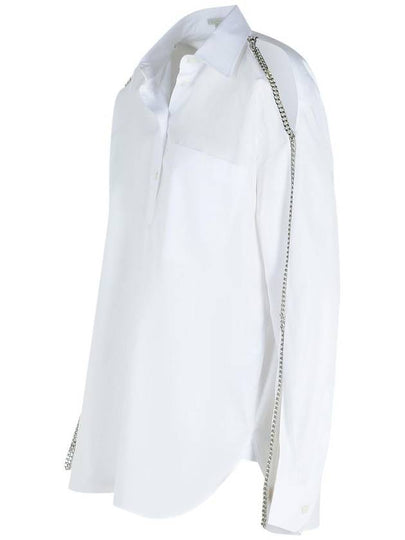 Stella McCartney 'Falabella' White Cotton Shirt - STELLA MCCARTNEY - BALAAN 2