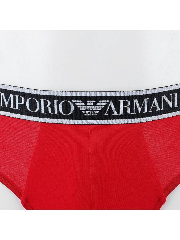 Men's Cotton Triangle Panties 3 Pack - EMPORIO ARMANI - BALAAN 8