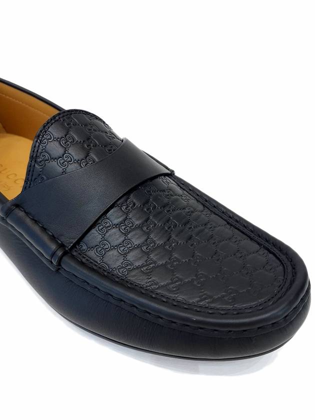 Micro Sima Driving Shoes Black - GUCCI - BALAAN 5