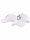 Initial embroidery golf hat ball cap white - HENRY STUART - BALAAN 2