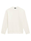 Colts Crew Neck Cotton Knit Top Ivory - THEORY - BALAAN 1