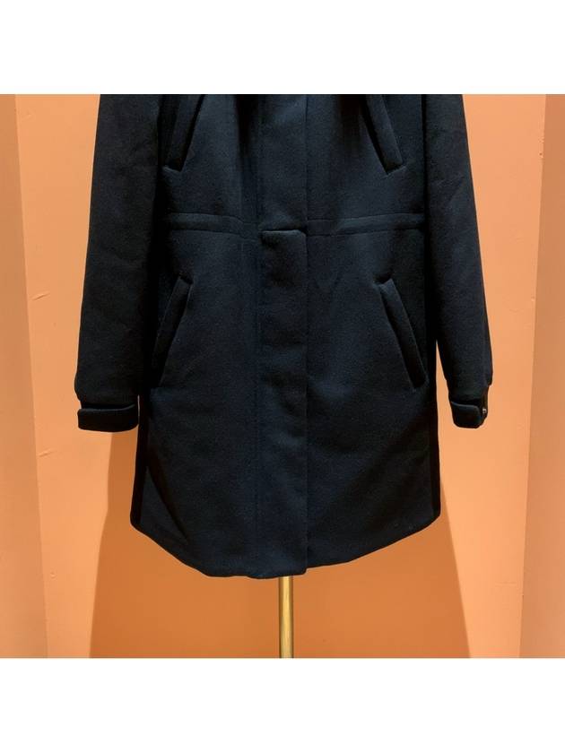 Cashmere Storm System Icery Long Parka Navy - LORO PIANA - BALAAN 4