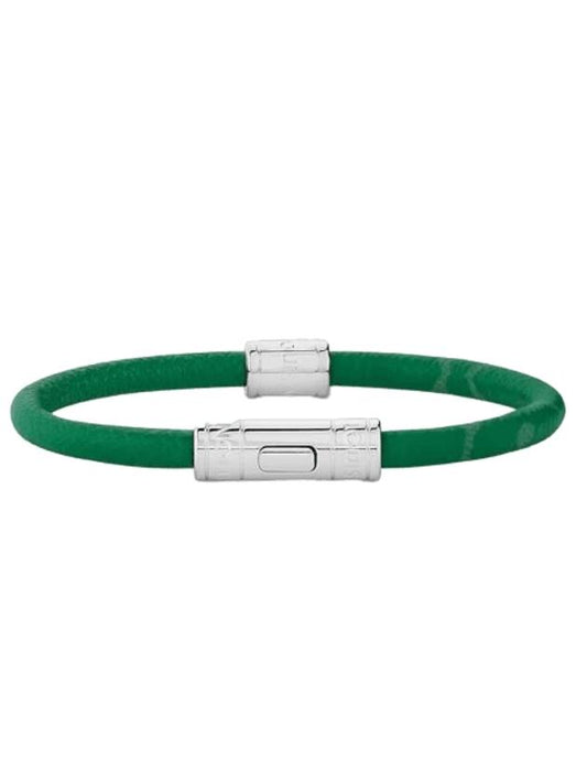 Neo Split Leather Bracelet Green - LOUIS VUITTON - BALAAN 1