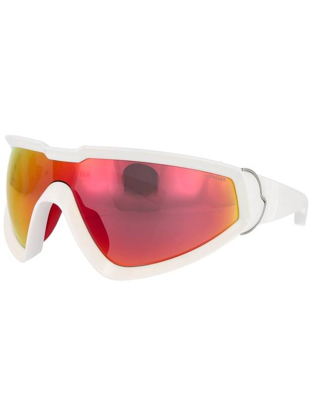 23 fw WRAPID Mask Sunglasses ML0249 21G WHITE B0230376494 - MONCLER - BALAAN 3