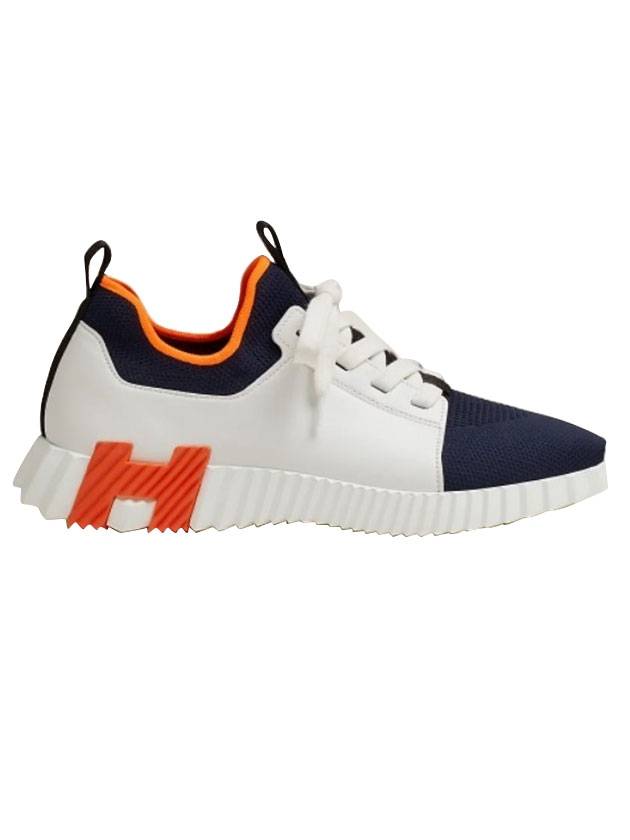 Department Low Top Sneakers Marine Blanc - HERMES - BALAAN 1