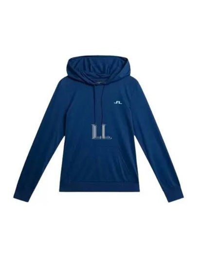 Women's Vice Hoodie Blue - J.LINDEBERG - BALAAN 2