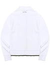 YOKO Collar Neck Half Zip Up Long Sleeve Sweatshirt WHITE - 20THHOLE - BALAAN 3