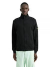 Garment Dyed OLD Treatment Zip Up Jacket Black - STONE ISLAND - BALAAN 2